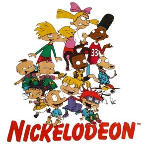 Nickelodeon Group Rugrats/Hey Arnold Medium White Tee-shirt